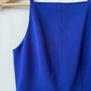 H&M royal blue midi dress - size 2